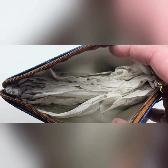 Dooney & Bourke Tennessee Titans Cosmetic Bag Zippered Pouch 6.5 X 4 X 2 NWT - Picture 8 of 11